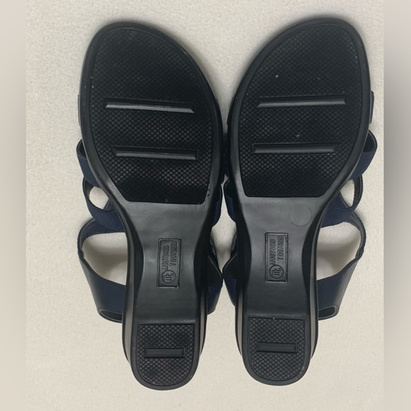 MOOTSIES TOOTSIES NASSAU OPEN FRONT SANDALS - SZ 7 1/2 - Picture 7 of 9